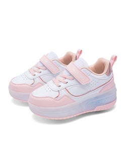 LITTLE ROCKZ LED Flash Light Fashion Shiny Sneaker Skate Heelys Shoes With Wheels And Lightning Sole  - Image 5