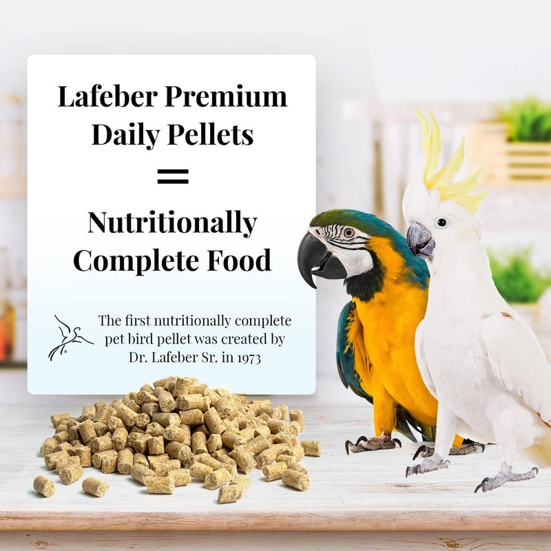 Lafeber Premium Daily Diet Pellets for Macaws and Cockatoos - 5 lb Non-GMO Bird Food - Image 2
