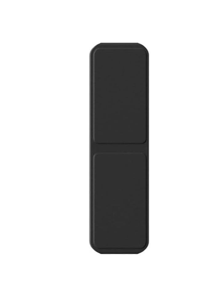 Generic - Topr Magnetic Mobile Phone Finger Grip Holder Lazy Multi-functional Vertical Horizontal Stand Foldable Back Stick Phone Stand (black) - Image 1