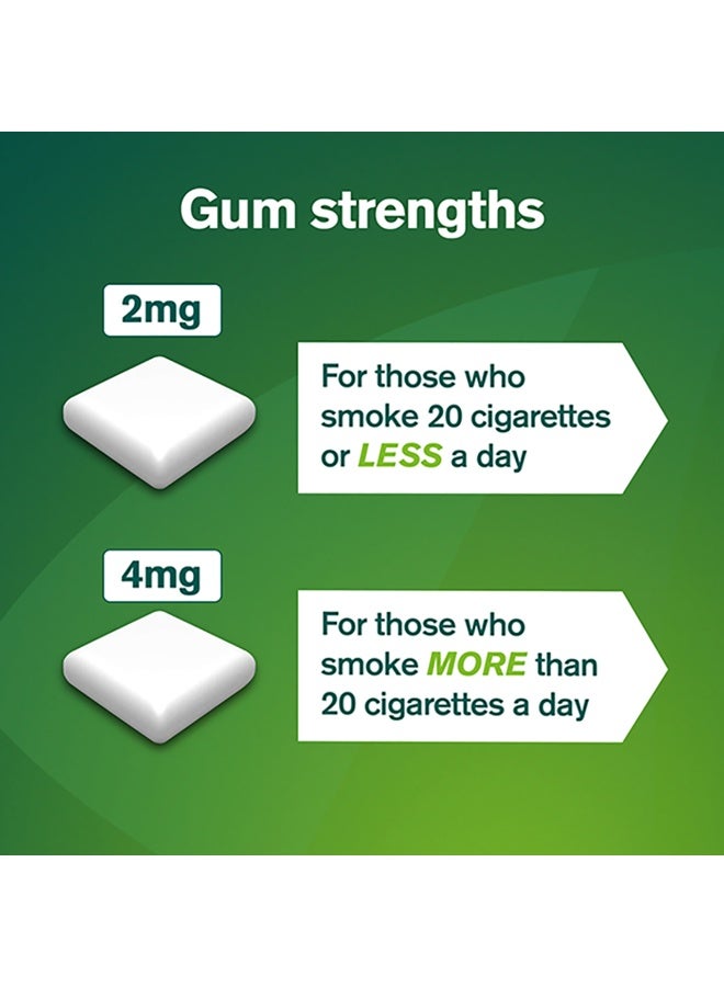 NICORETTE ICY WHITE 2MG GUM NICOTINE 210 PIECES - Image 3
