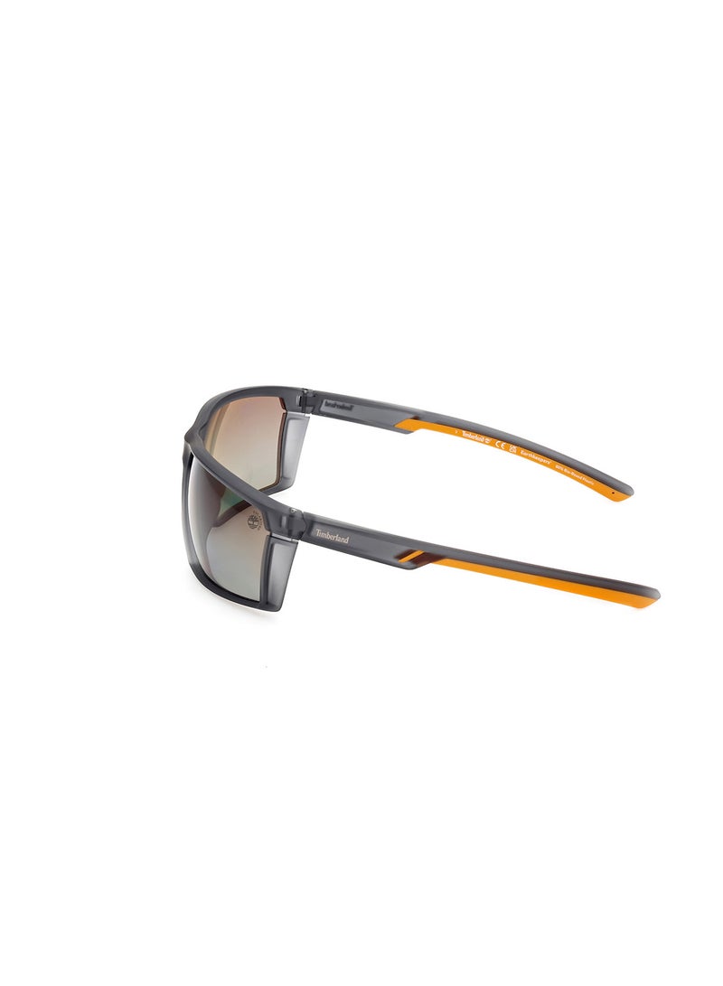 Timberland نظارات شمسية مستطيلة للرجال - TB933320D67 - حجم العدسة: 67 مم - Image 4