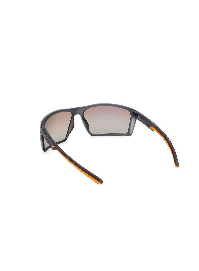 Timberland نظارات شمسية مستطيلة للرجال - TB933320D67 - حجم العدسة: 67 مم - Image 5