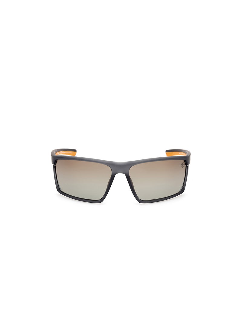 Timberland نظارات شمسية مستطيلة للرجال - TB933320D67 - حجم العدسة: 67 مم - Image 2