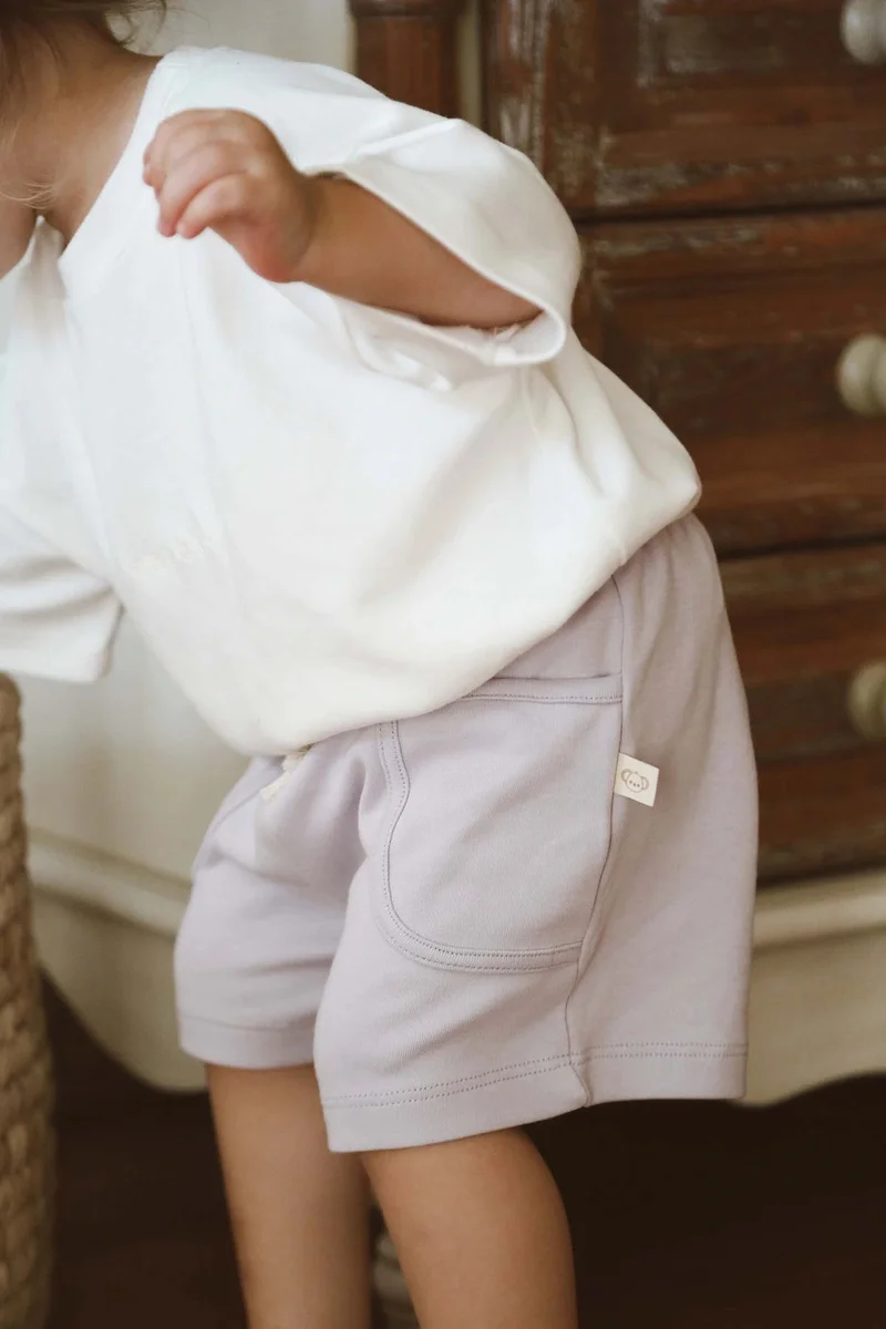 Ohlala Koala Basic Lilac Shorts