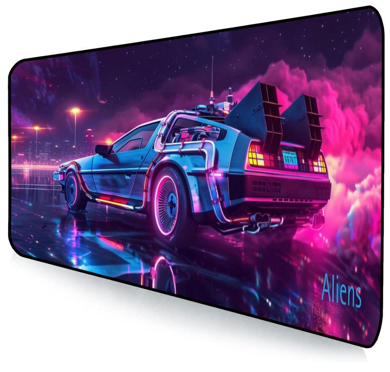 Aliens Extended Gaming Mouse Pad Desk Mat for Computer, Laptop, Keyboard, Smooth Cloth Surface, Nonslip Rubber Base, Compatible with Laser and Optical Mouse, Office, Home 580x280mm (EXT-56) - Image 1
