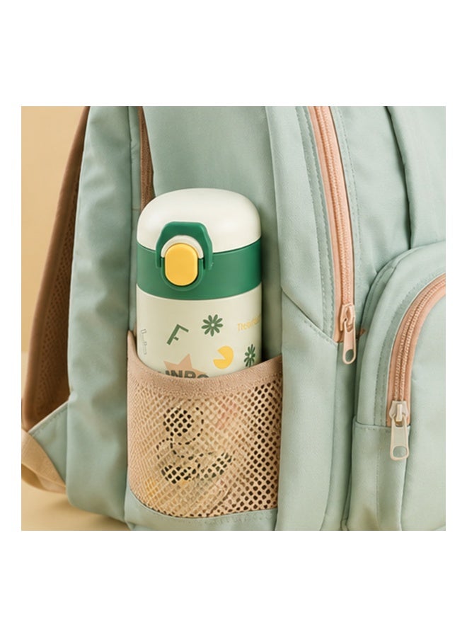 Cocobee-Insulated Stainless Steel Water Bottle, Leakproof, Soft Handle Grip, Odour Free, 500Ml, 3 Years+-Green - Image 4