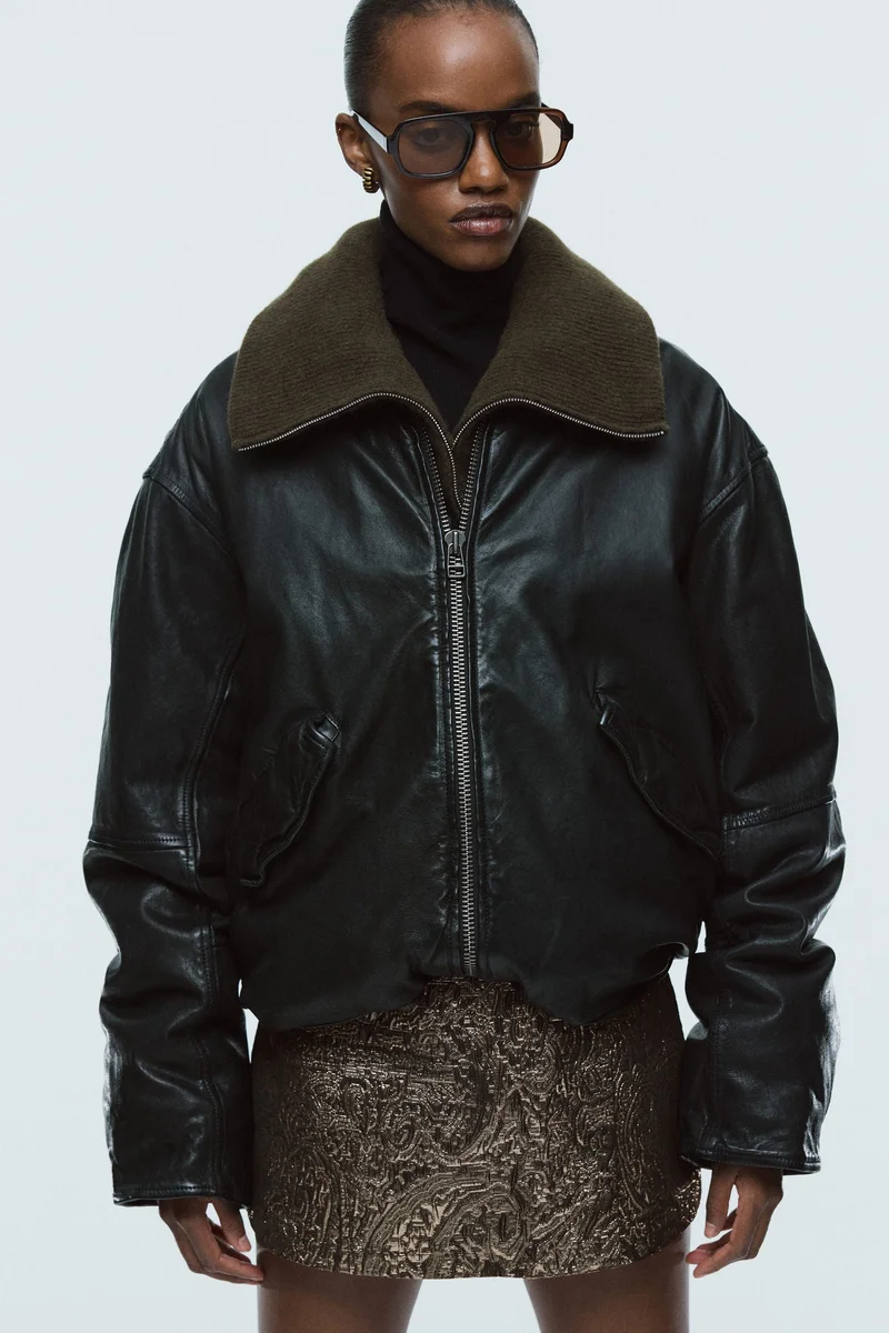 H&M Jacquard-weave skort