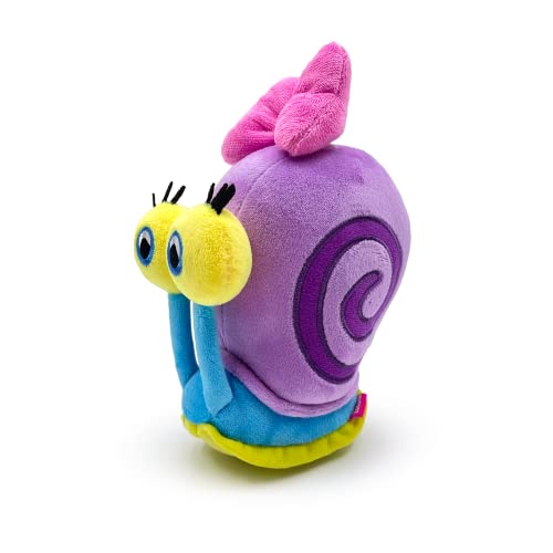 Youtooz Snellie Stickie 6" inch, very soft & magnetic Spongebob Squarepants Snellie the snail stickies by Youtooz Spongebob Squarepants Collection - Image 1