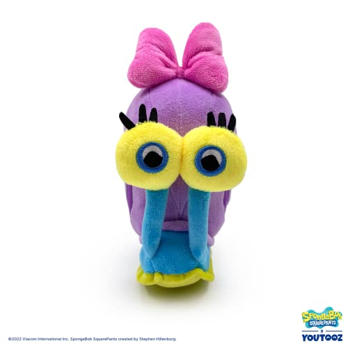 Youtooz Snellie Stickie 6" inch, very soft & magnetic Spongebob Squarepants Snellie the snail stickies by Youtooz Spongebob Squarepants Collection - Image 3