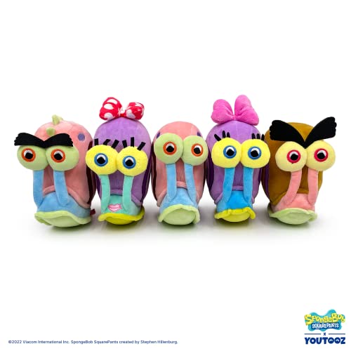 Youtooz Snellie Stickie 6" inch, very soft & magnetic Spongebob Squarepants Snellie the snail stickies by Youtooz Spongebob Squarepants Collection - Image 5