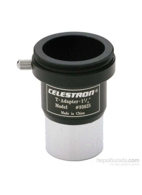 Celestron 93625 Universal 1-1/4'' T Adapter 