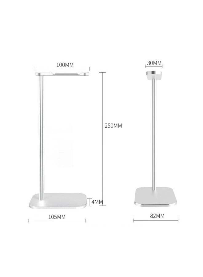 Loquat Portable Headphone Desktop Stand Aluminum Alloy Tablet Stand Black  - Image 3