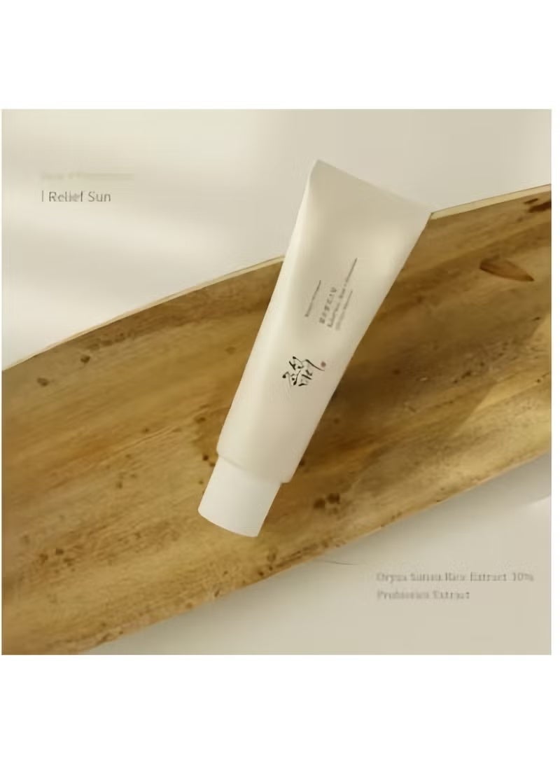 ريلief Sun Rice بروبايوتيكس واقي شمس للوجه مرطب مع SPF 50 PA كريم واقي شمس كوري 50مل - Image 2
