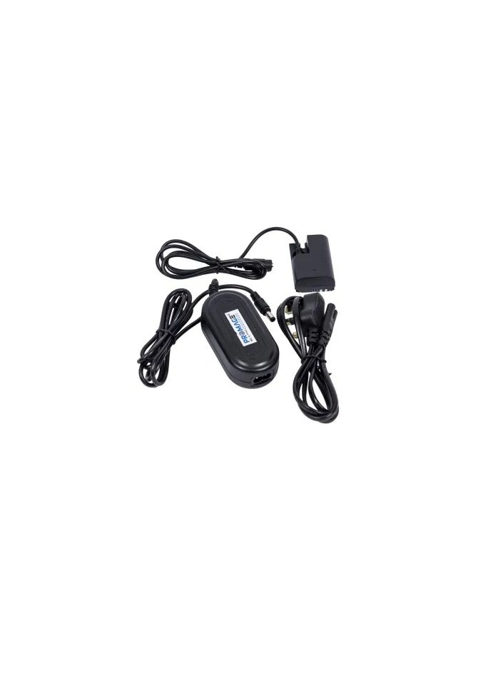 PROMAGE Promage PMAC-E10 Battery Adapter with AC Power Supply & Charger – Compatible with Canon LP-E10 for Continuous Power in Studio Use  - Image 3