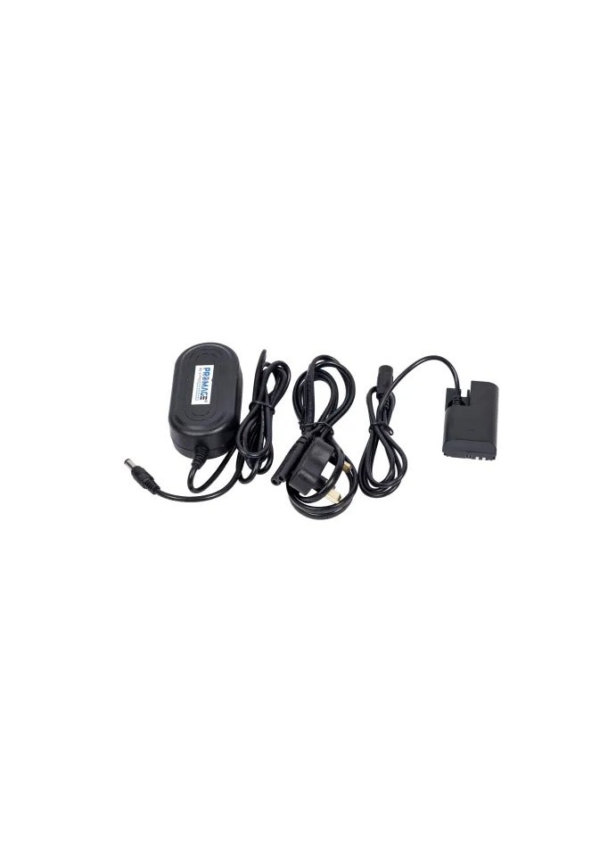 PROMAGE Promage PMAC-E10 Battery Adapter with AC Power Supply & Charger – Compatible with Canon LP-E10 for Continuous Power in Studio Use  - Image 4
