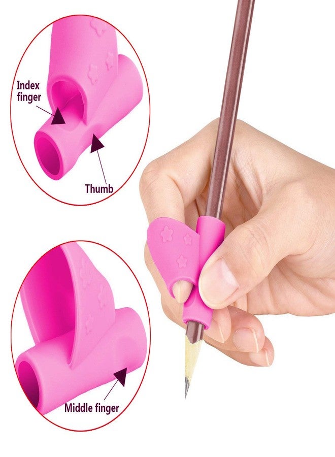Chronex 4PCS/Set Children Pencil Holder Pen Writing Aid Grip Posture Correction Tool New - Image 3