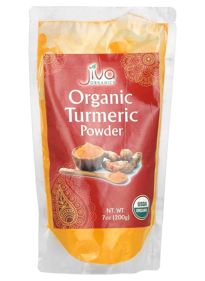 Jiva Organics - Organic Turmeric Powder 7 oz (200 g) - Image 1