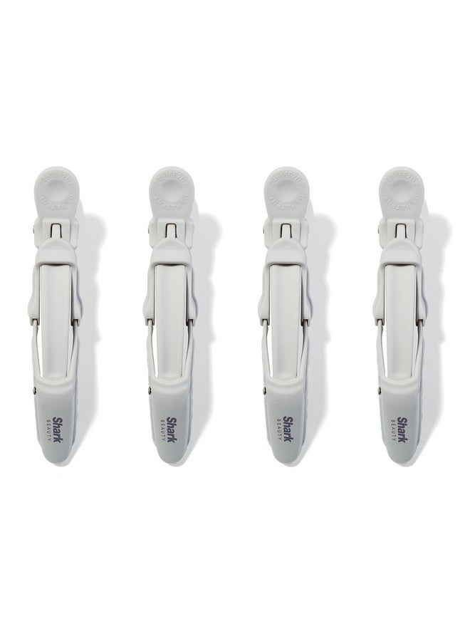 شارك مشابك ملحقات على شكل تمساح من شارك HD100SAHCA، غير قابلة للانزلاق، مقاس 4.72 بوصة (عبوة من 4 قطع)، لون حجري - Image 1