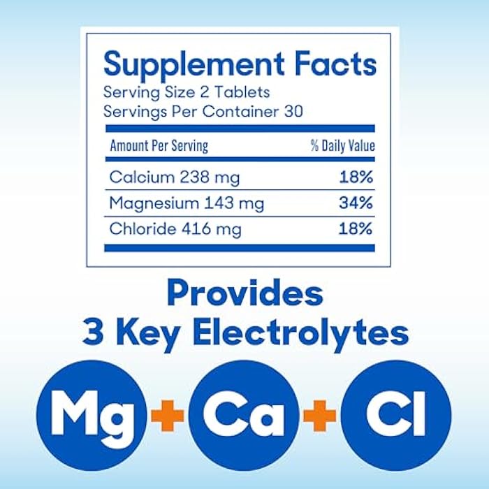 Slow-Mag SlowMag Muscle & Heart Magnesium Chloride Supplement with Calcium, 60 Count, Supports Muscle Relaxation, Heart, Nerve & Bone Health, High Absorption - Image 4