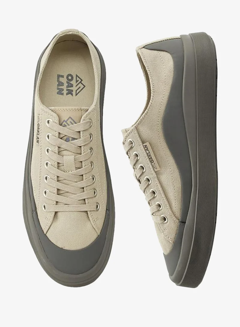 Oaklan By Shoexpress Men Lace-Up Canvas Sneakers