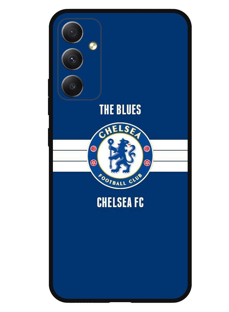 Theodor Protective Case Anti Scratch Shock Proof Bumper Cover For Samsung Galaxy A24 4G The Blues - Image 1