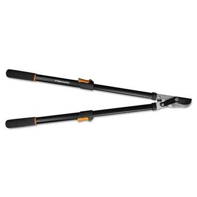 Fiskars 91686935J Telescoping Power-Lever Bypass Lopper, Cushioned Grip