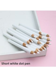 Generic Strong Adhesive Nail Art Rhinestone Picker Tool 3# White drill short [single]] 