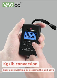 VAOdo Portable Electronic Scale Portable Small Electronic Scale Maximum Weight 40kg Cargo And Baggage Weighing Mini Household Electronic Scale  - Image 4