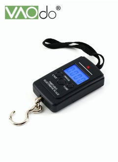 VAOdo Portable Electronic Scale Portable Small Electronic Scale Maximum Weight 40kg Cargo And Baggage Weighing Mini Household Electronic Scale  - Image 1