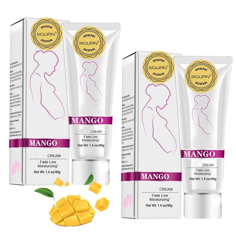 MQUPIN RtopR Mango Stretch Marks and Scar Cream Stretch Marks and Scar Removal Cream for Pregnancy Best Body Moisturizer80g - Image 3