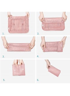 Arabest Travel Organizer Bag - Set of 7 Reusable Portable Travel Bags for Luggage Organizer Bags, Storage Bags, Compression Bags, Travel Bags with Zippers  - Image 2