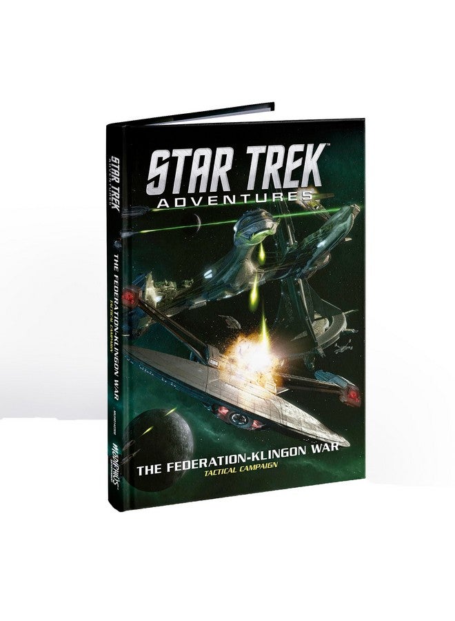 Modiphius Entertainment: Star Trek Adventures: The Federation-Klingon War Tactical Campaign - Hardcover Rpg Book, Tabletop Role Playing Game - Image 1