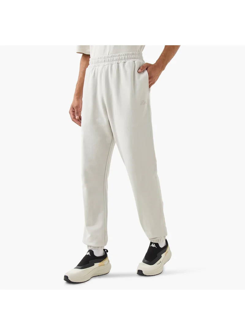 كابا Kappa Logo Embroidered Joggers with Piping Detail and Pockets