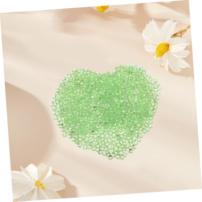 Green Acrylic Diamond Rhinestones 2000pcs for DIY Crafts Wedding Bridal Shower Decorations - Image 5