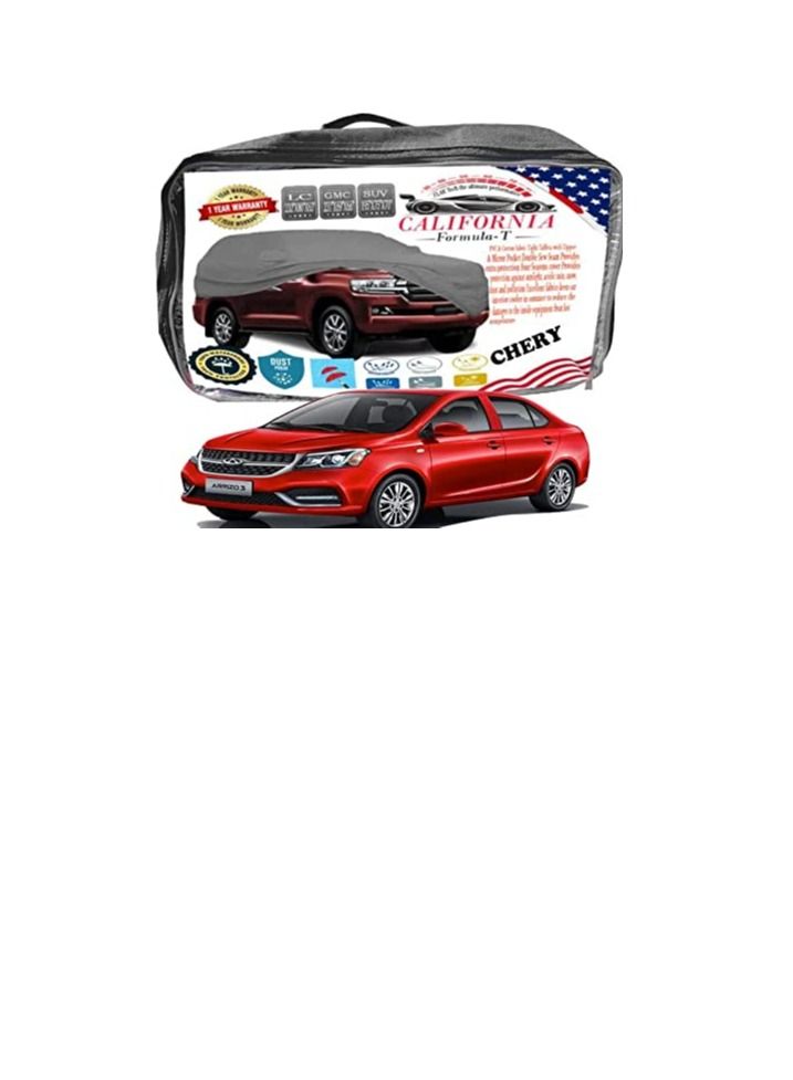 California formula-T California Car body Cover Windproof  Scratch Resistant Cover with Working Gloves Chery Arrizo 3 Arrizo 2 