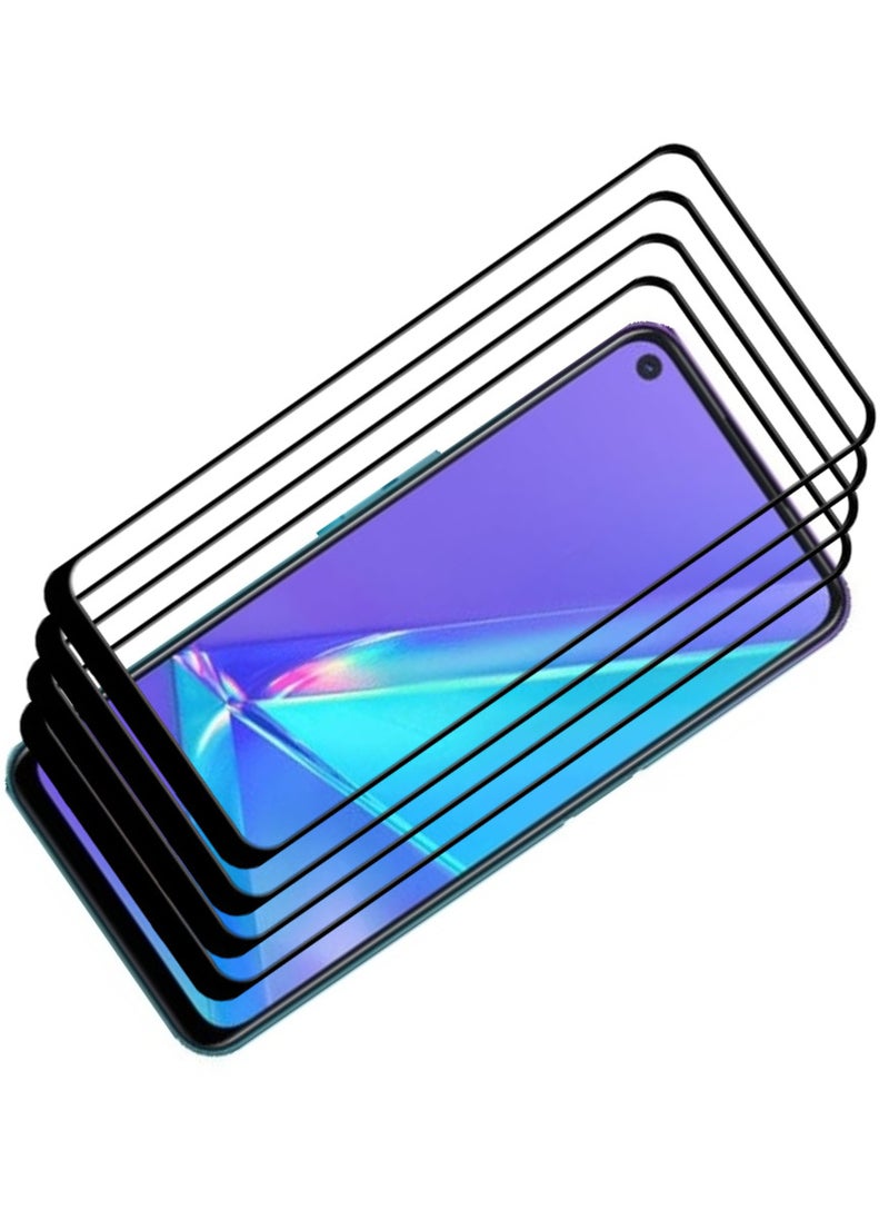 ACLIX 4 Pieces Antistatic ESD Dustproof Premium Quality High Definition Tempered Glass Screen Protector Designed For Oppo A92 - Image 1