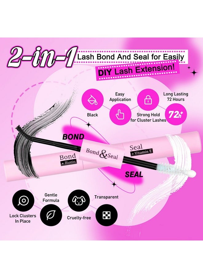 Eyelash Extension Kit 320Pcs Lash Clusters D Curl 916Mm Mix 40D Individual Lashes With Lash Bond And Seal And Remover Lash Applicator For Lash Extension Beginners - pzsku/ZB3FDBA9A9ABADBAAA8E5Z/45/_/1706506548/d2a57382-0857-40e2-9bbe-1e65b875a99e