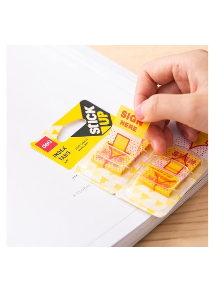 ديلي قم بالتوقيع هنا ملاحظة لاصقة باللون الأصفر - Image 4