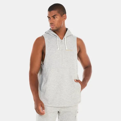 SQUATWOLF Men's Sleeveless Hoodie
