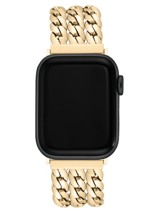Anne Klein Fashion Chain Bracelet for Apple Watch, Secure, Adjustable, Apple Watch Band Replacement, Fits Most Wrists - Image 1