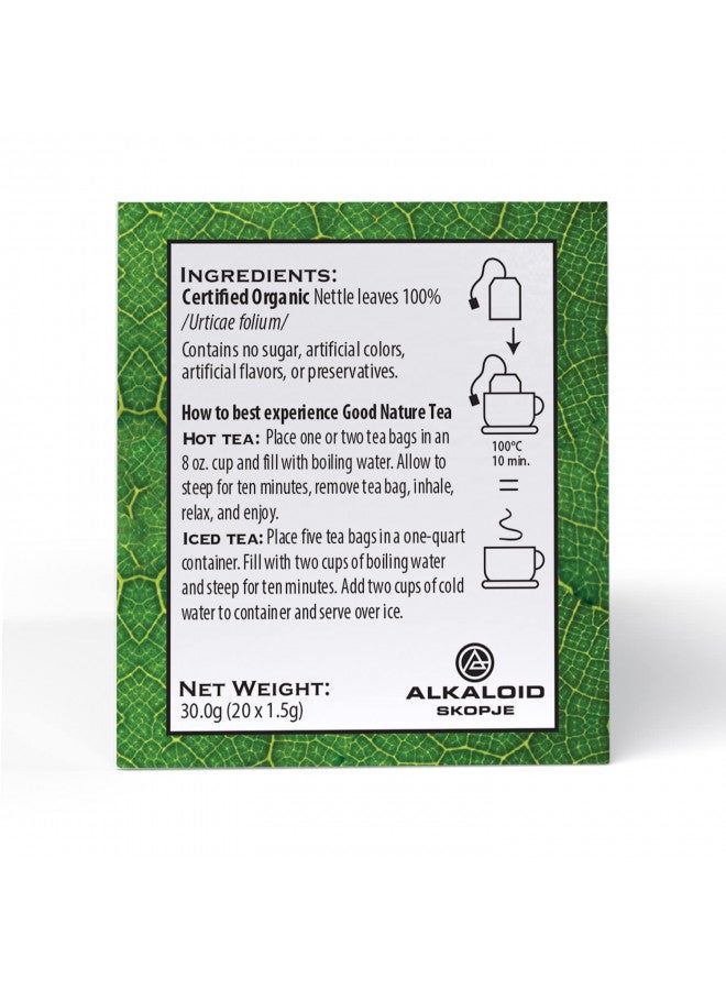 Good Nature Organic Nettle Tea, 1.058 Ounce - Image 1