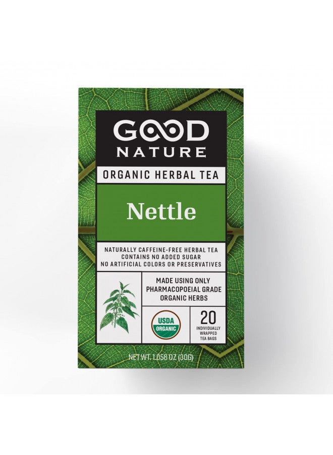 Good Nature Organic Nettle Tea, 1.058 Ounce - Image 4