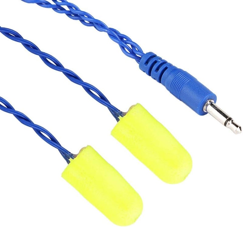 klarako Auto Racing Mini Noise Reduction Foam Earbuds Mono Racing Speakers 1/8" Plug Safety Foam Earbuds Headphones for Hearing Protection Noise Isolation - Image 3