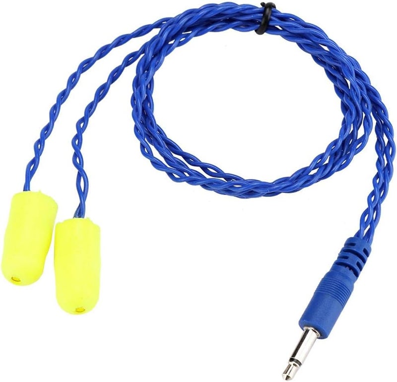 klarako Auto Racing Mini Noise Reduction Foam Earbuds Mono Racing Speakers 1/8" Plug Safety Foam Earbuds Headphones for Hearing Protection Noise Isolation - Image 1