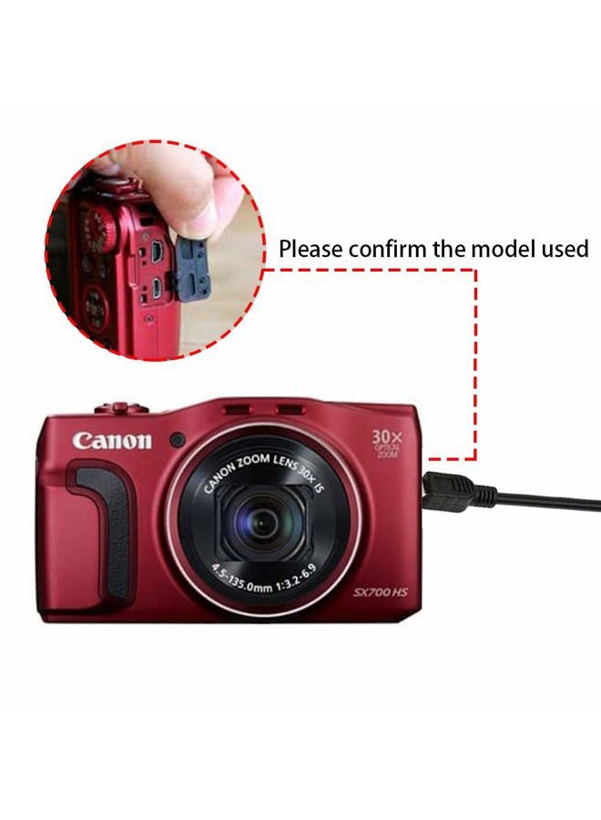 NiceTQ 3FT USB PC Computer Data Transfer Cable Cord for Canon PowerShot SX600 HS / SX700 HS Digital Camera - Image 3