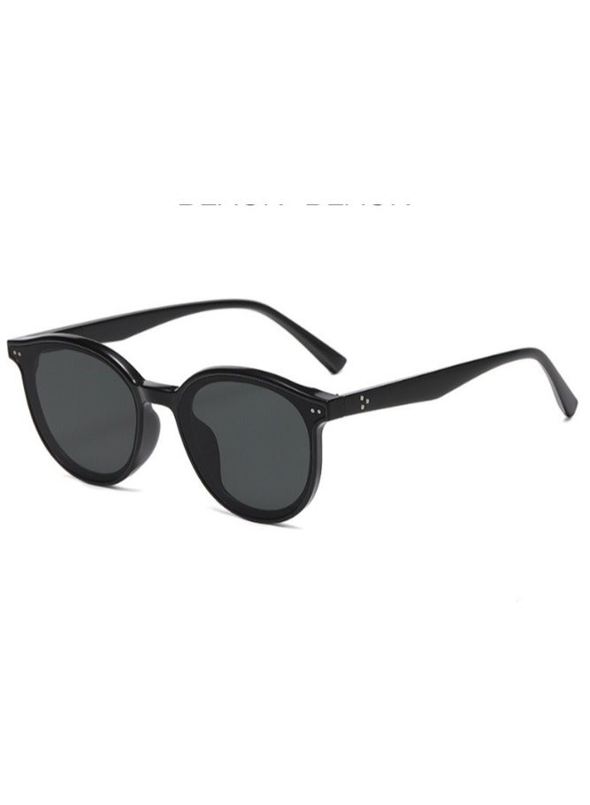 Generic Small Round Classic Polarized Sunglasses for Women Men Vintage Style UV400 Lens  - Image 5