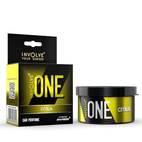 Involve Your Senses One Citrus Car Perfume,Strong Fiber Air Freshener to Freshen'up Your Car - IONE02-40g | Long lasting fregrance | Car accessories interior | car fresheners - Image 2