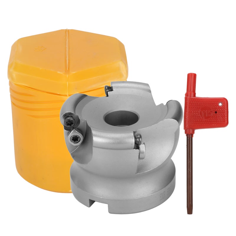Face Milling Cutter 4 Flute Mill End Head CNC Lathe Metalworking Toolholding Accessories - Image 1