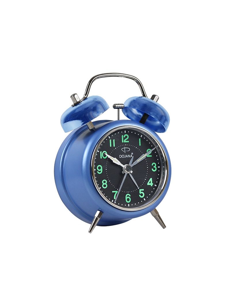 Dojana Silent plastic Alarm Clock with Twin Bell - Image 2