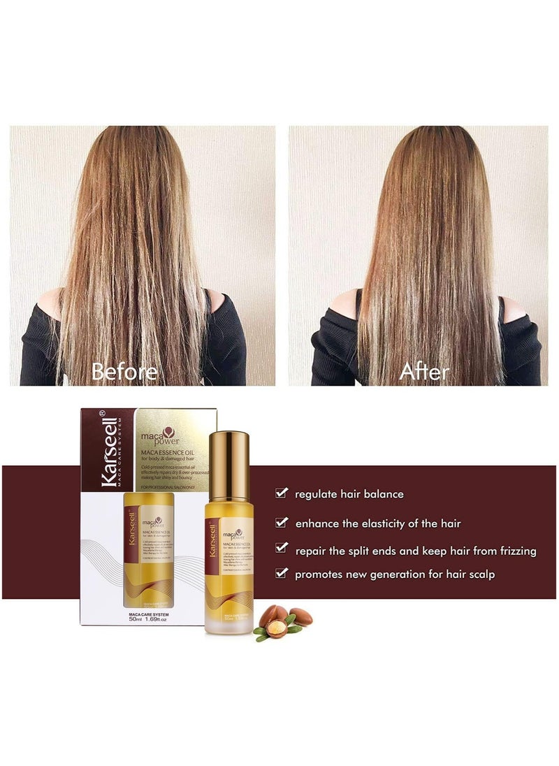 Karseell Hair Mask Karseell Collagen And Moroccan Argan Oil 50ml  - Image 2